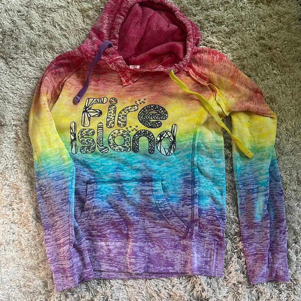 Fire Island NY original Tie Die Sweatshirt